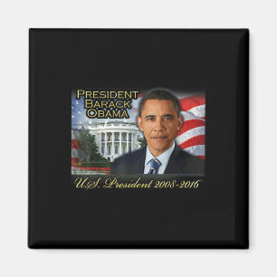 Aimant Président Barack Obama 2008-2016 Président des Éta