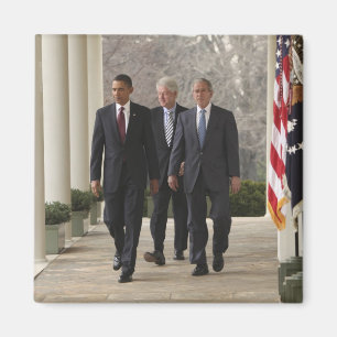 Aimant Président Barack Obama et anciens présidents