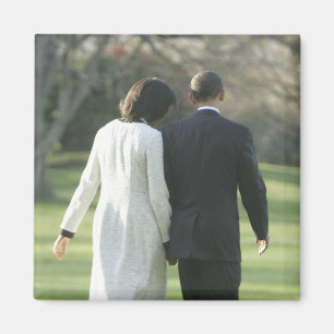 Aimant Président Barack Obama et Première Dame Michelle