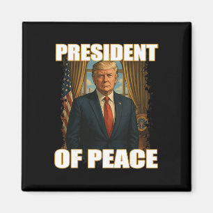 Aimant Président de la paix Pro Trump Paix Président Patr