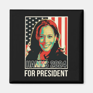 Aimant Président Election Harris 2024 Pour Le Président