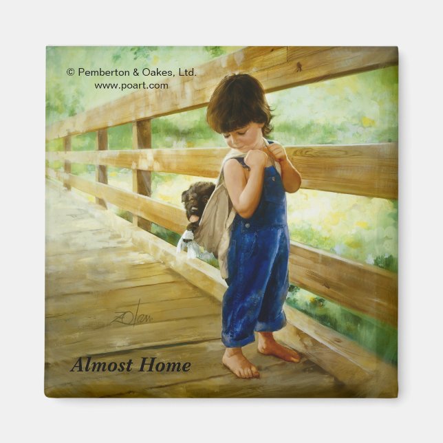 Aimant Presque à la maison (Devant)