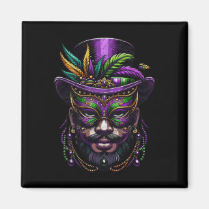 Aimant Prêtre Mardi Gras Chapeau Haut de Forme Médecin So