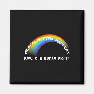 Aimant Pride Lgbtq - L'Amour Est Un Droit Humain