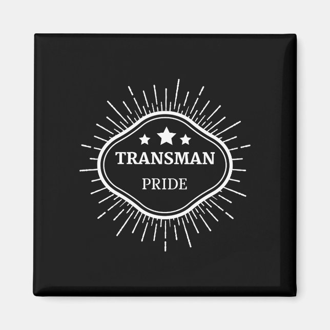 Aimant Pride Transman ! (Devant)