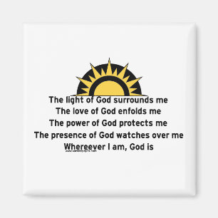 Aimant Prière de la protection