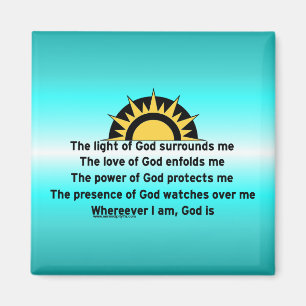 Aimant Prière de protection