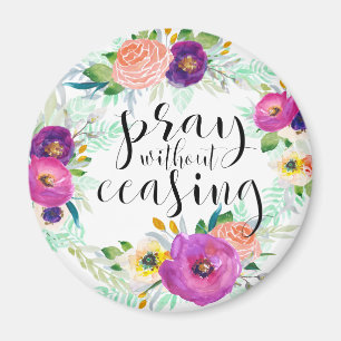 Aimant Priez sans cessation