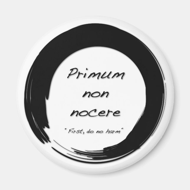 Aimant Primum Non Nocere (Devant)