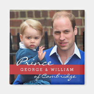 Aimant Prince George et prince William