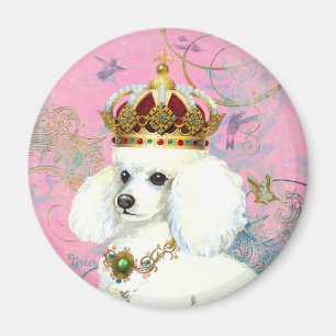 Aimant Princesse aux canicules blanches avec colibris