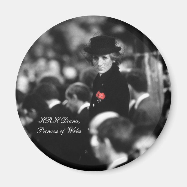 Aimant Princesse Diana - Poppy (Devant)