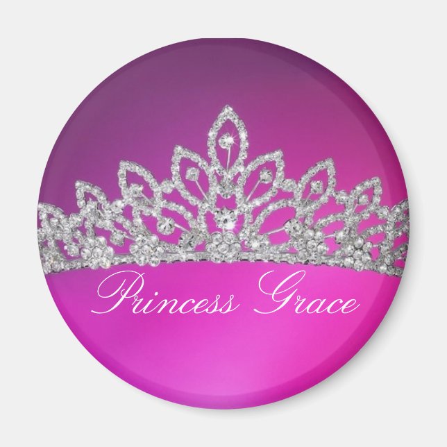 Aimant Princesse Grace - Customisée (Devant)