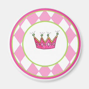 Aimant Princesse personnalisée
