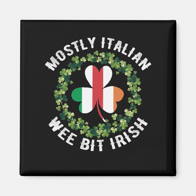 Aimant Principalement Italien Et Un Weit Un Peu Irlandais (Devant)