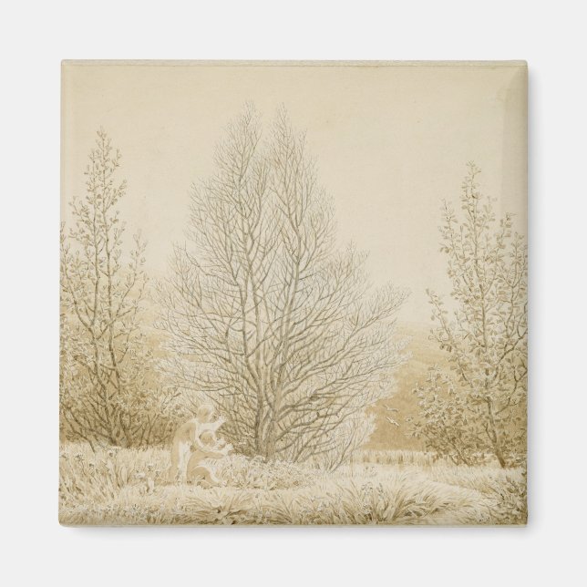 Aimant Printemps (Devant)