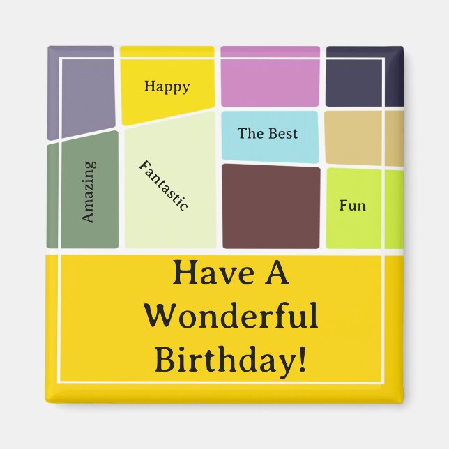 Aimant Printemps 2025 Été (Devant)