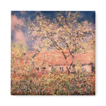 Printemps à Giverny par Claude Monet