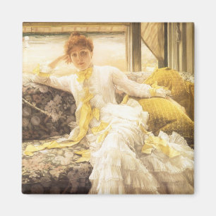 Aimant Printemps (Bord de mer) de James Tissot, Portrait 