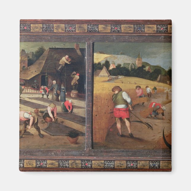 Aimant Printemps ; été (Devant)