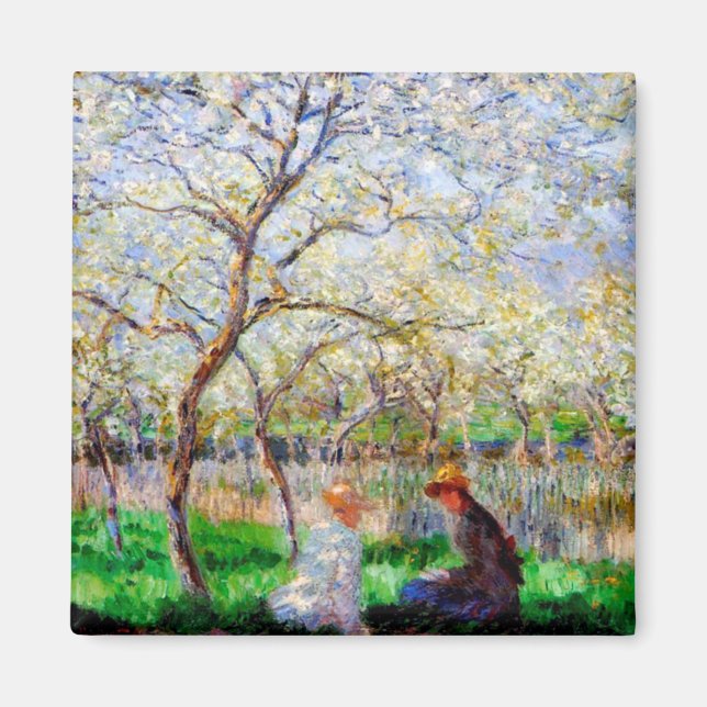 Aimant Printemps, Monet (Devant)