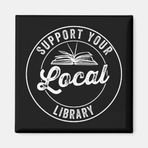 Aimant Prise en charge de votre bibliothèque locale