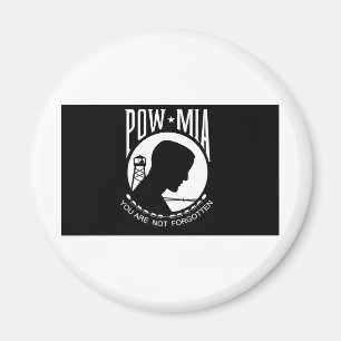 Aimant prisonnier de guerre+Drapeau de MIA