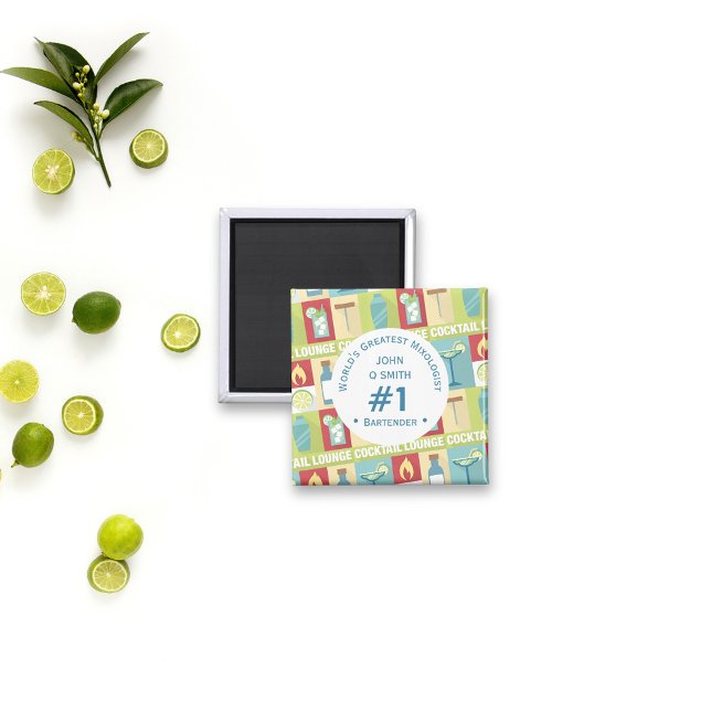 Aimant Prix de préférence du barman professionnel ・ perso (Créateur téléchargé)