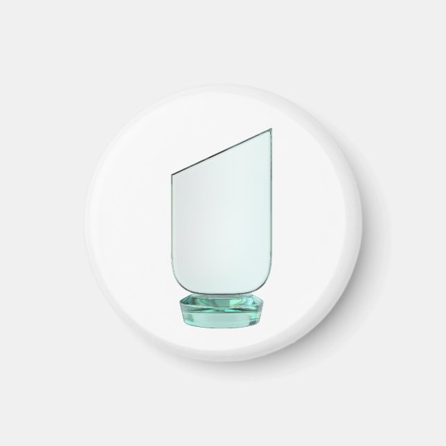 Aimant Prix en cristal vierge (Devant)