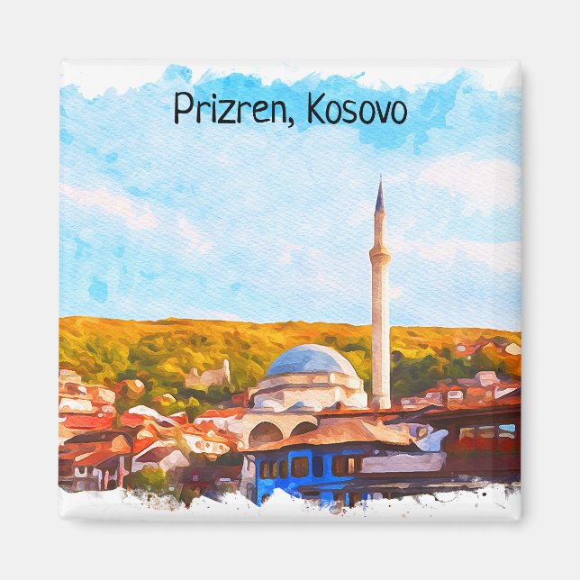 Aimant Prizren Kosovo sinan pasha mosquée (Devant)