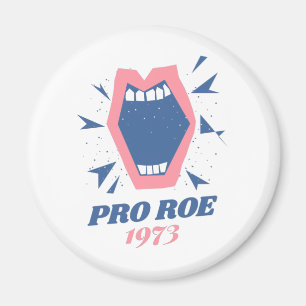 Aimant Pro Roe 1973 Illustration droits des femmes roe v 
