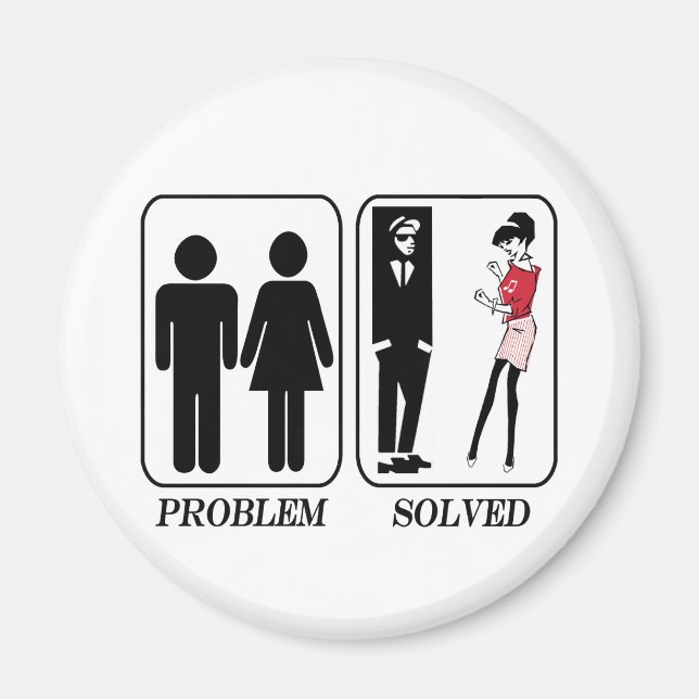 Aimant Problème résolu ska (Devant)