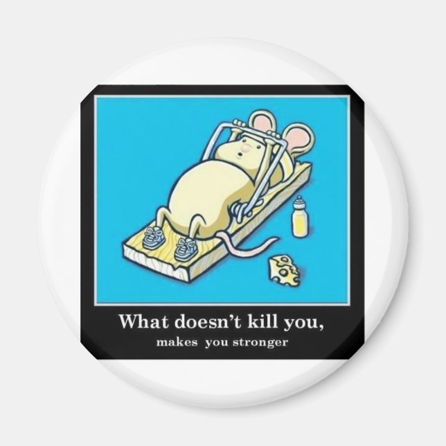 Aimant Produit de souris amusant (Devant)