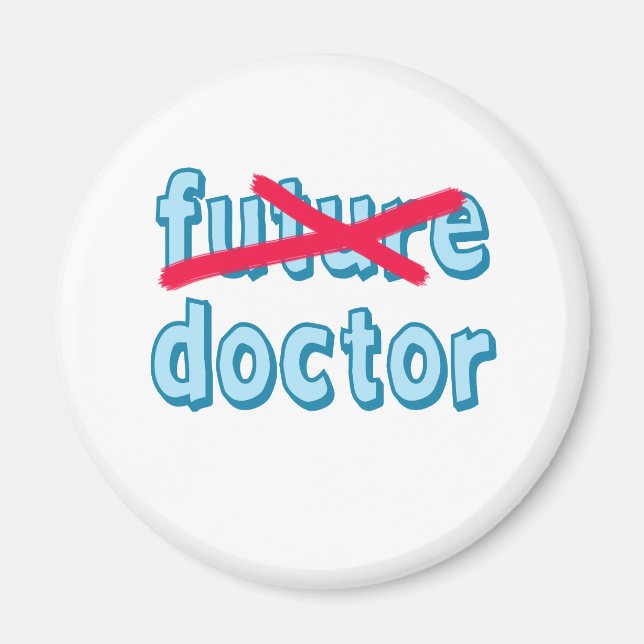 Aimant Produits de doctorat (Devant)