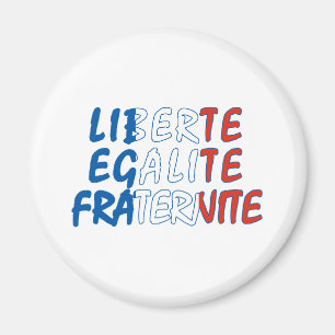 Aimant Produits Fraternites Liberte Egalite
