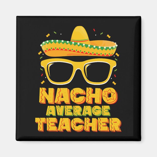 Aimant Prof ordinaire Cinco De Mayo Correspondant (Devant)