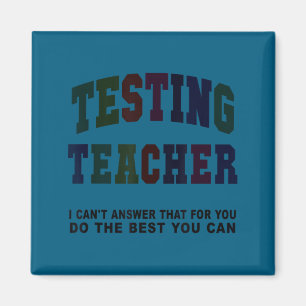 Aimant Prof test professeur journée de test mec maths éla