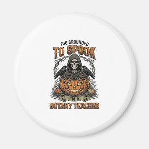 Aimant Professeur de botanique Halloween Gravure vintage