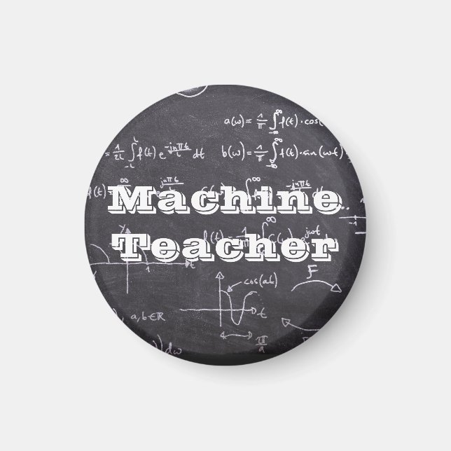 Aimant Professeur de machine (Devant)