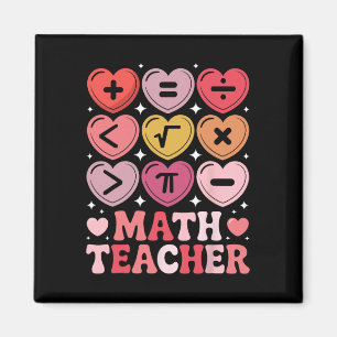 Aimant Professeur de mathématiques Symbole d'opération ma