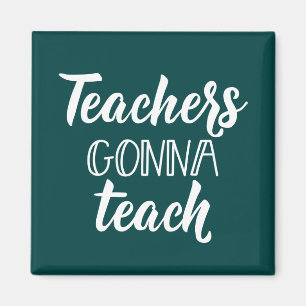 Aimant Professeurs allant enseigner