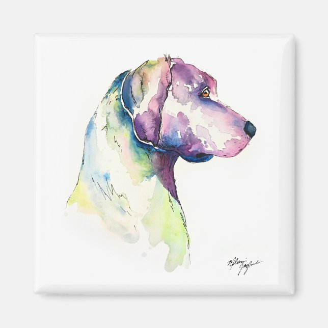 Aimant Profil Pooch (Devant)