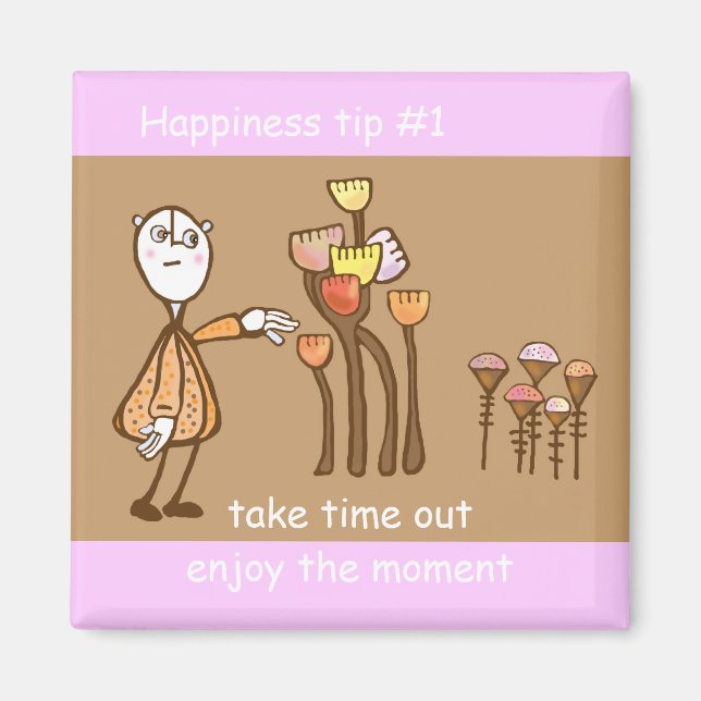 Aimant profiter du moment (Devant)