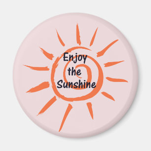 Aimant Profitez de l'aimant Sunshine
