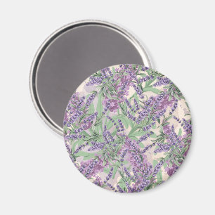 Aimant Profusion de Lavande Poussiéreuse Lavande Floral R
