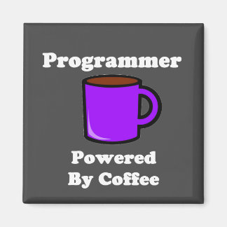 Aimant "Programmeur" alimenté par café