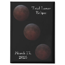 Progression totale de l'éclipse lunaire