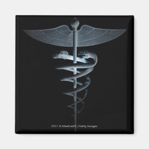 Aimant Projecteur sur un caducée médical