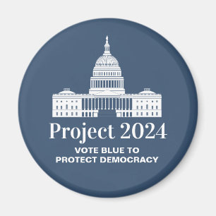 Aimant Projet 2024 Vote pour la démocratie