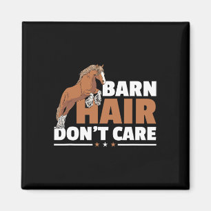 Aimant Projet De Mème De Cheval Pour Un Pilote De Clydesd